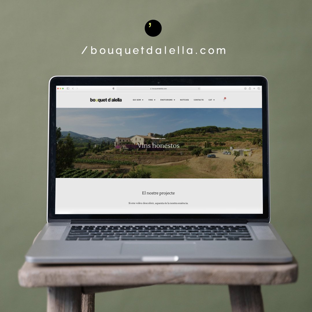 Estrenamos web y tienda online de vinos y enoturismo